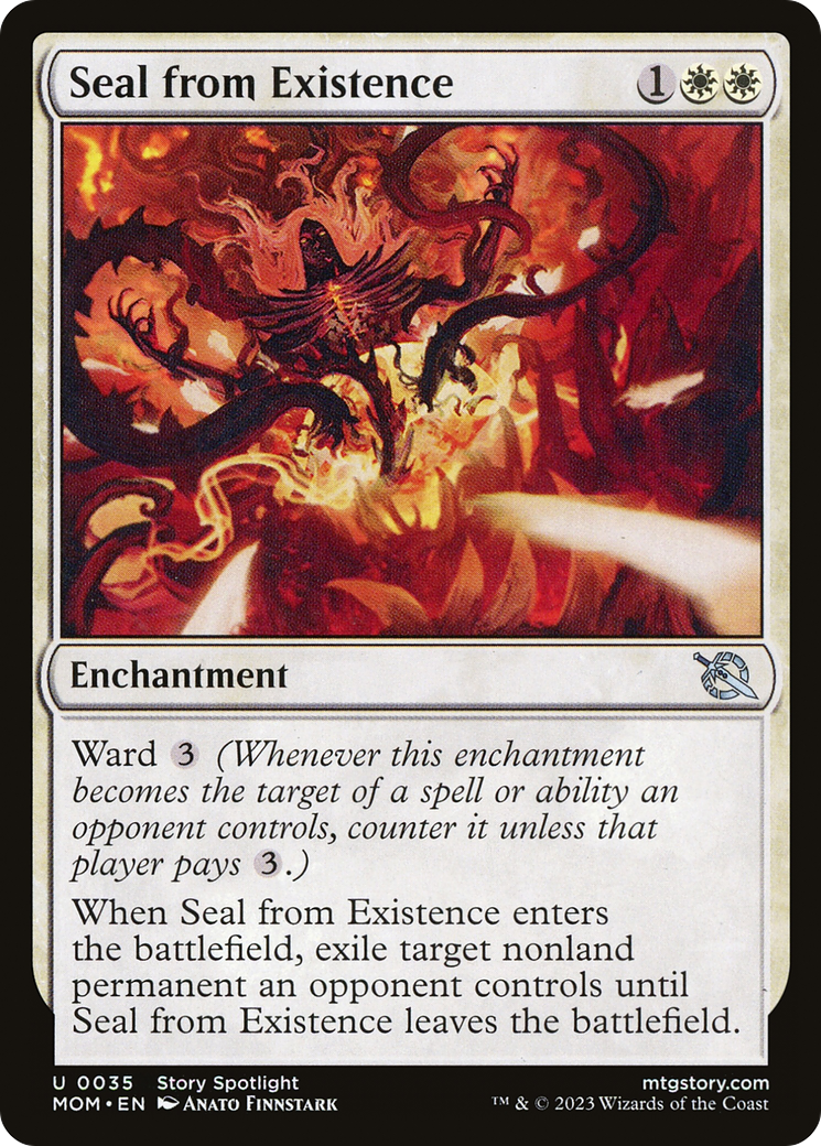 Seal from Existence (MOM-035) - March of the Machine