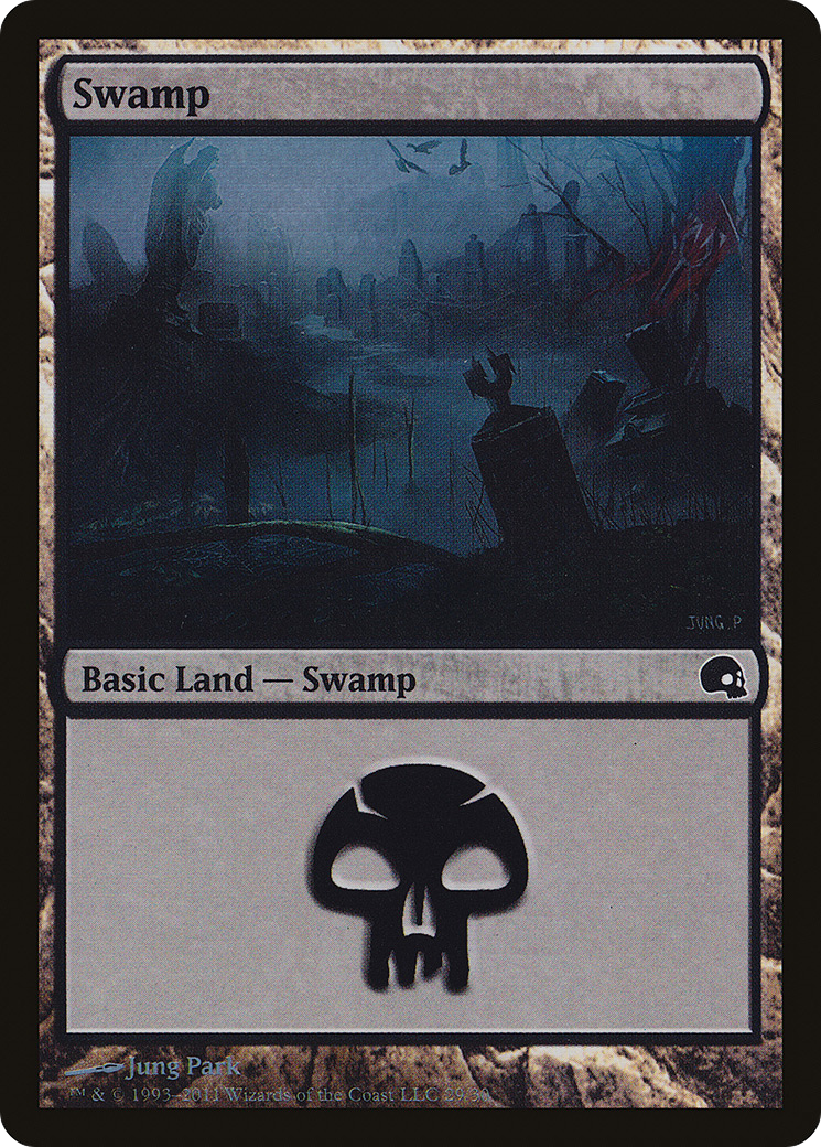 Swamp (29) (GRV-029) - Premium Deck Series: Graveborn Foil