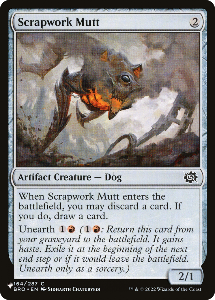 Scrapwork Mutt (LIST-164/012) - The List