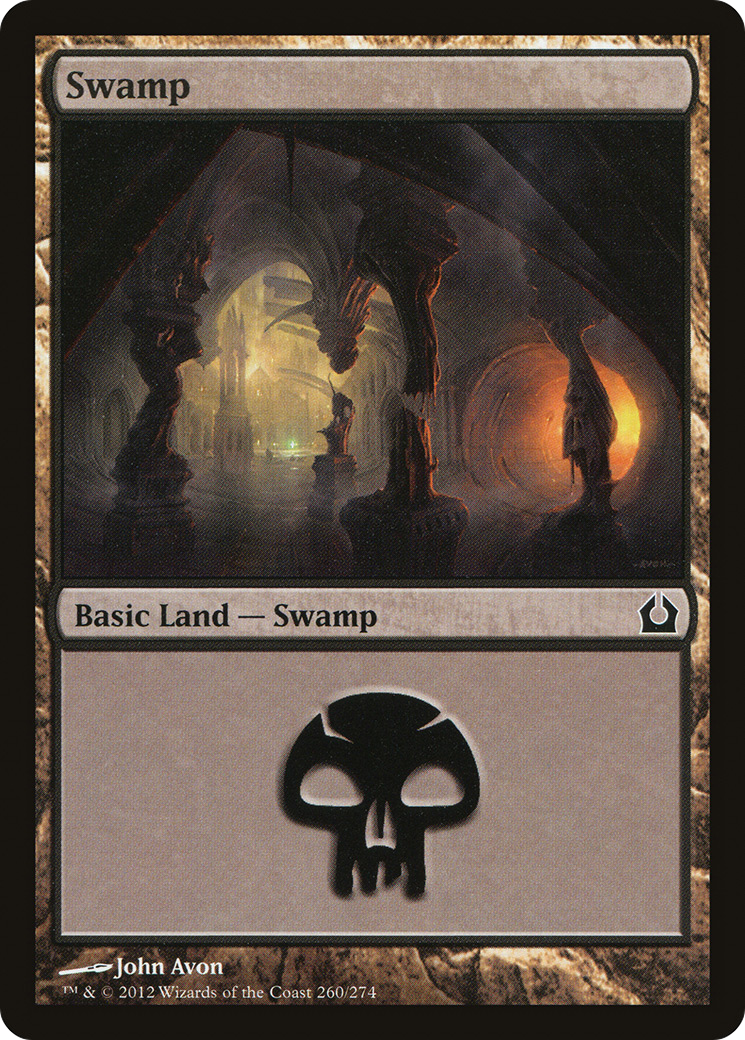 Swamp (260) (RTR-260) - Return to Ravnica Foil