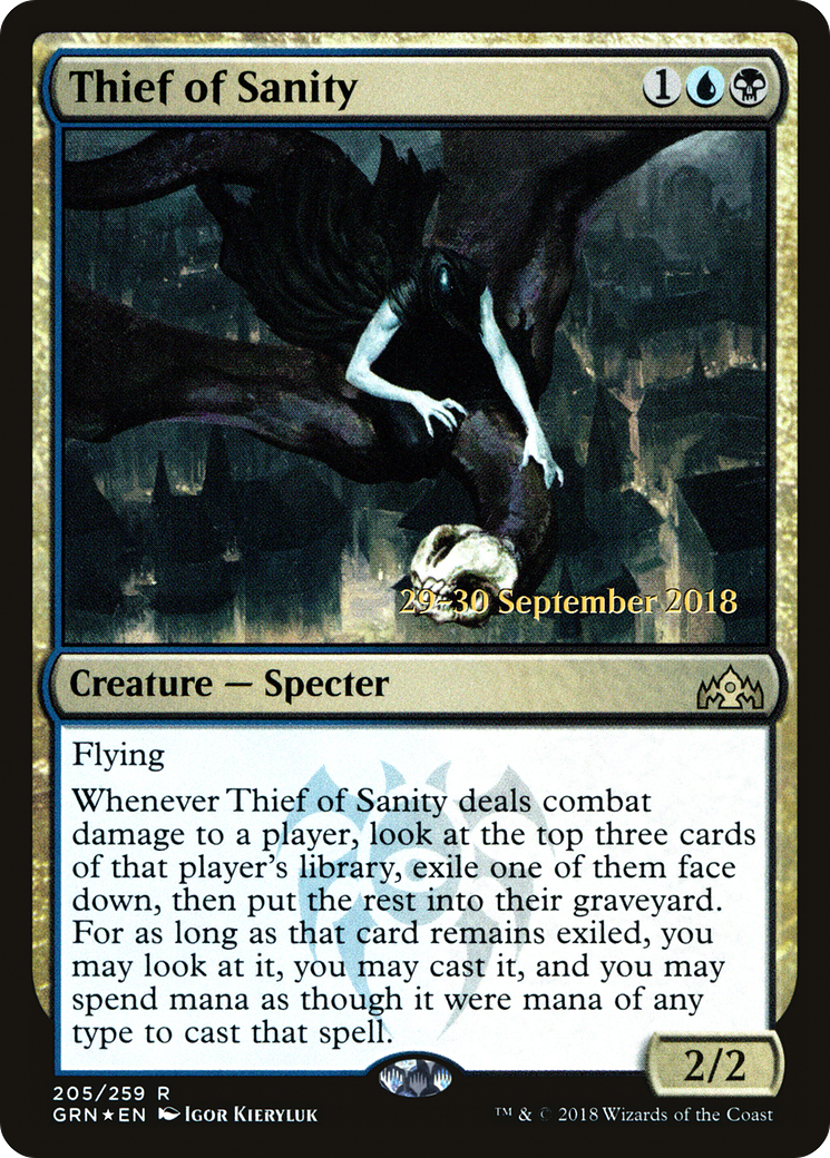 Thief of Sanity (PRE-205) - Guilds of Ravnica Promos Foil