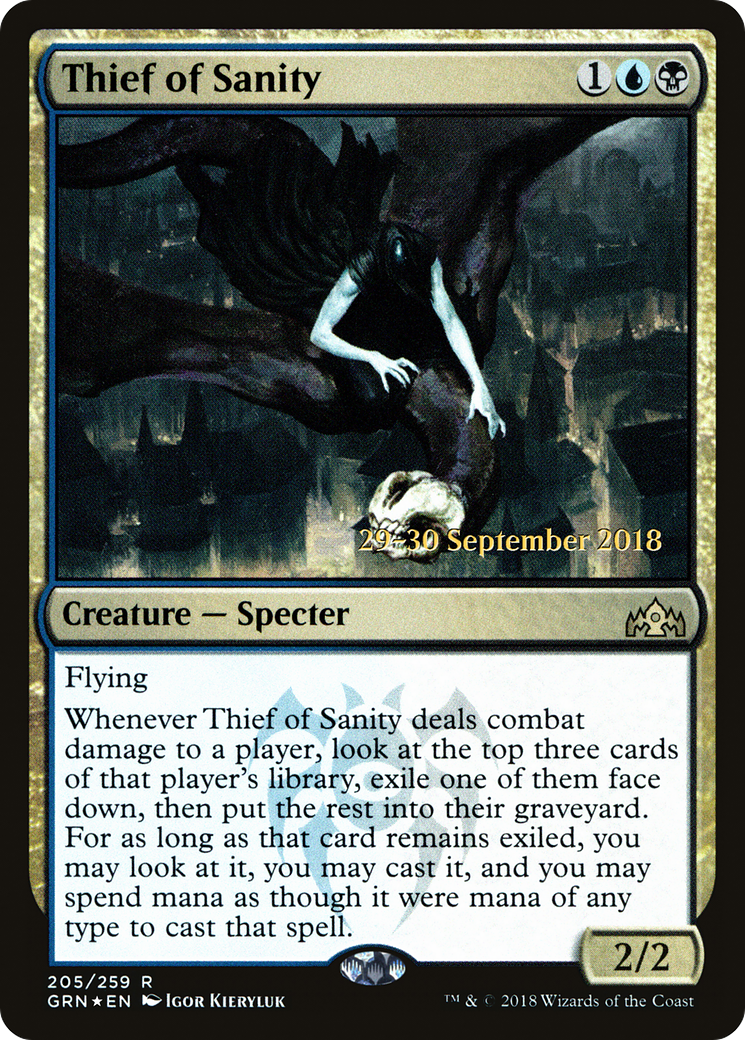 Thief of Sanity (PRE-205) - Guilds of Ravnica Promos Foil