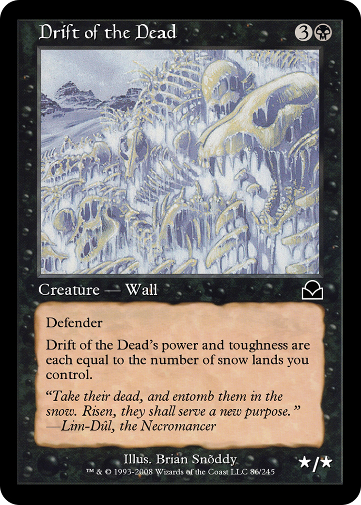 Drift of the Dead (ME2-086) - Masters Edition II Foil