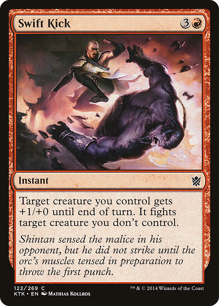 Swift Kick (KTK-122) - Khans of Tarkir