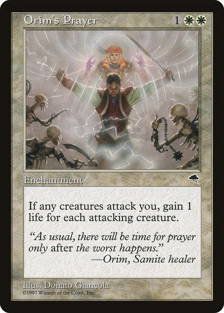 Orim's Prayer (TMP-032) - Tempest