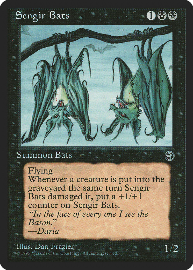 Sengir Bats [Version 2] (HML-057) - Homelands