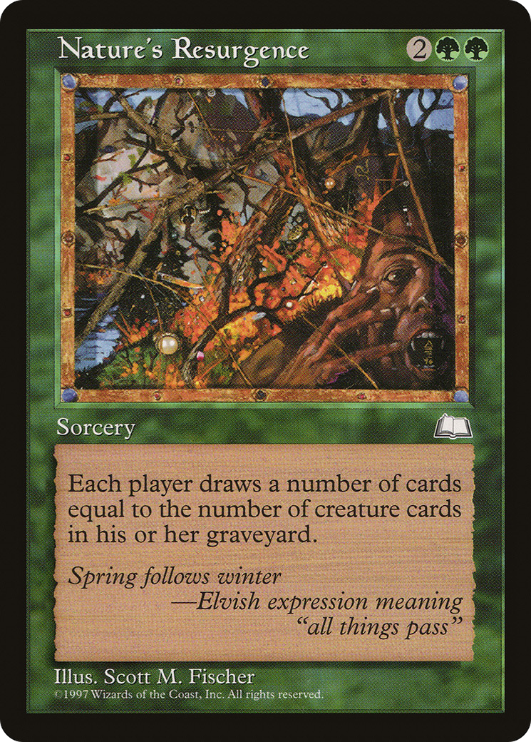 Nature's Resurgence (WTH-) - Weatherlight