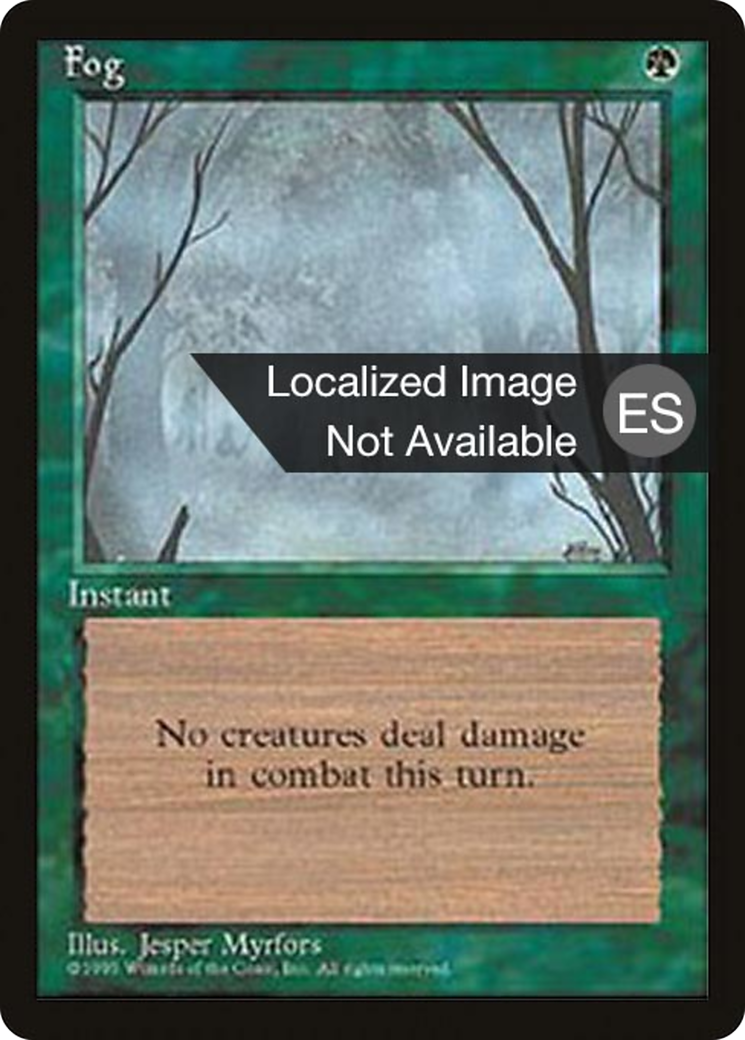 Fog (4BB-) - Fourth Edition Foreign Black Border