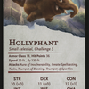 Lulu, Loyal Hollyphant // Lulu, Loyal Hollyphant (ACLB-018) - Battle for Baldur's Gate Art Series (Borderless) Foil