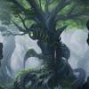 Forest // Forest (ABRO-053) - The Brothers' War Art Series (Borderless) Foil