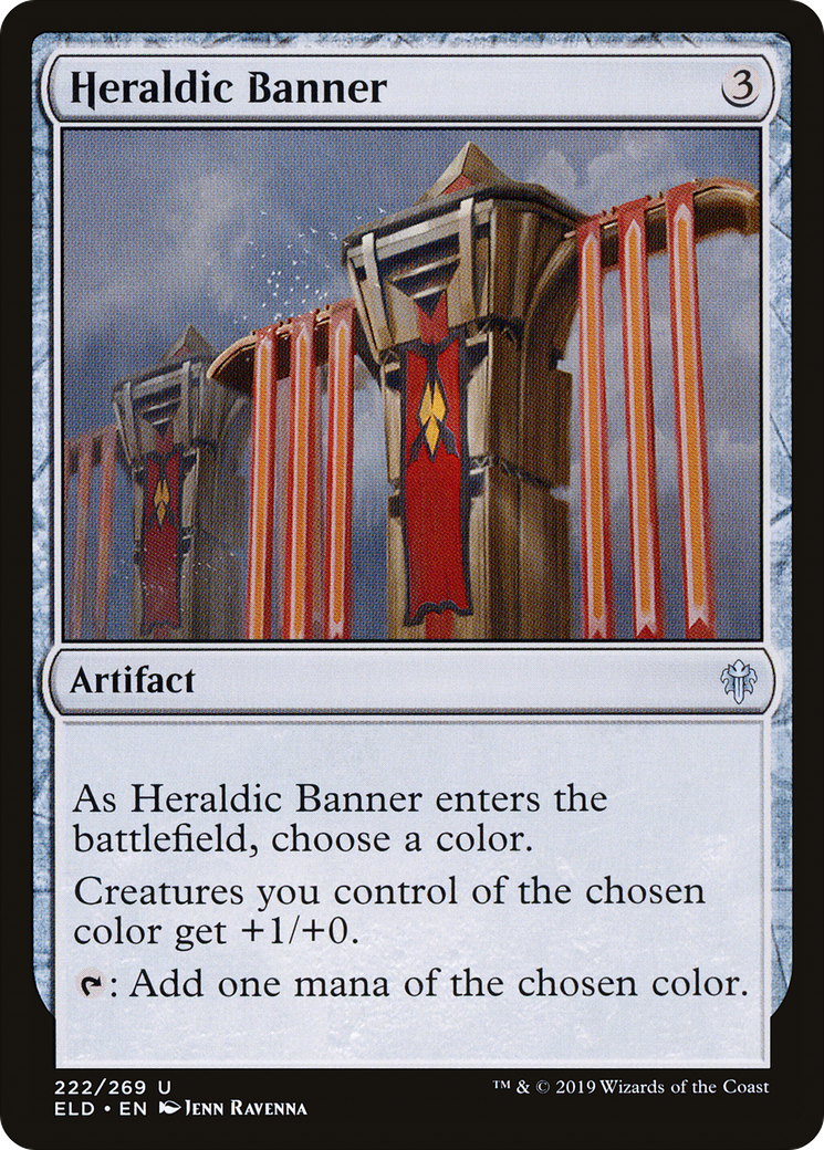 Heraldic Banner (ELD-222) - Throne of Eldraine Foil