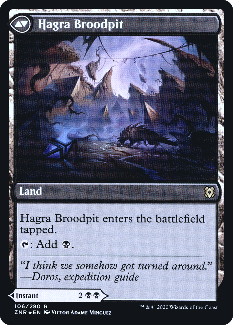 Hagra Mauling (PRE-106) - Zendikar Rising Promos Foil