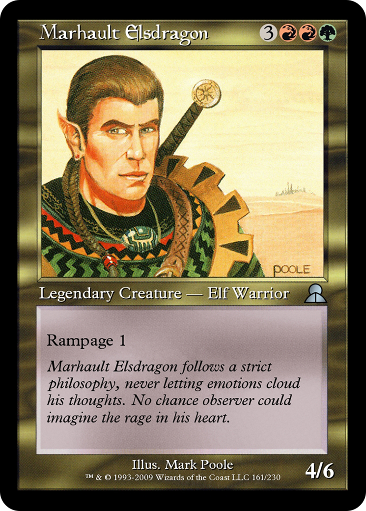 Marhault Elsdragon (ME3-161) - Masters Edition III Foil
