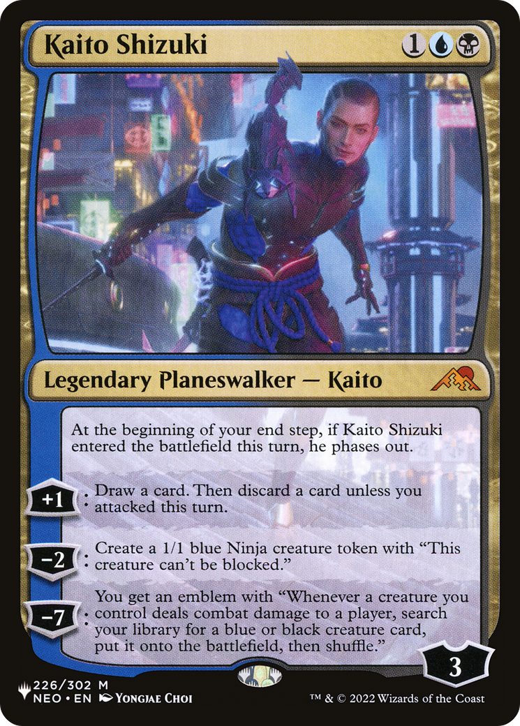Kaito Shizuki (LIST-226/302) - The List