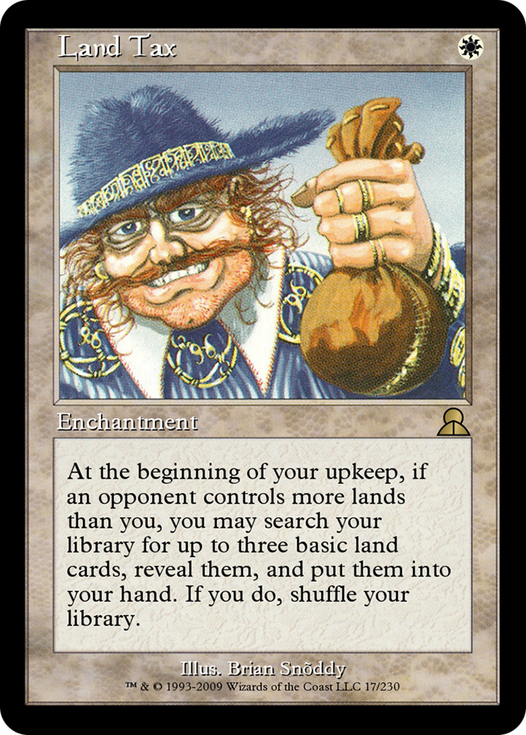 Land Tax (ME3-017) - Masters Edition III Foil