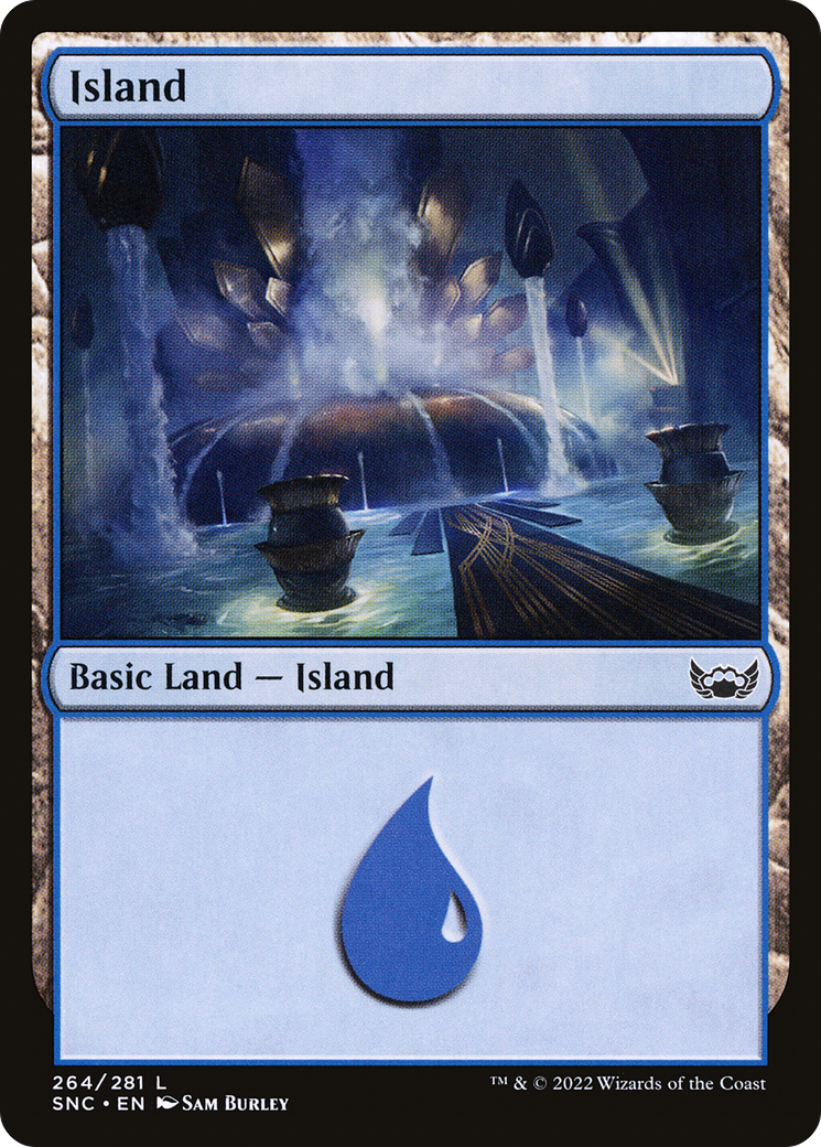 Island (264) (SNC-264) - Streets of New Capenna Foil
