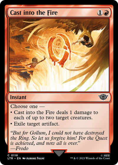 Cast into the Fire (LTR-118) - The Lord of the Rings: Tales of Middle-earth
