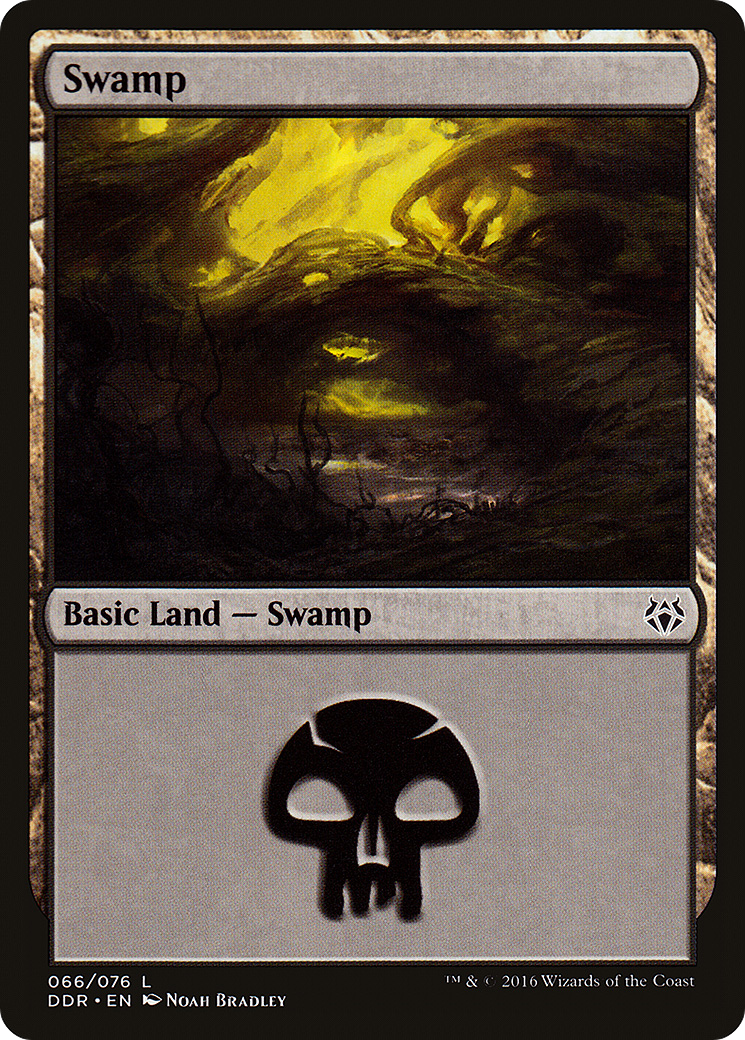 Swamp (066) (DDR-066) - Duel Decks: Nissa vs. Ob Nixilis