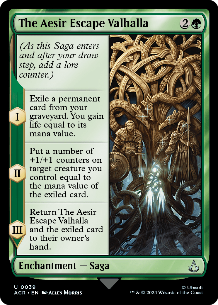 The Aesir Escape Valhalla (ACR-039) - Assassin's Creed