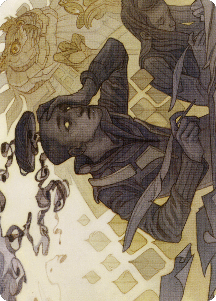 Go Blank // Go Blank (ASTX-008) - Strixhaven Art Series (Borderless) Foil