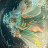 Goldberry, River-Daughter // Goldberry, River-Daughter (ALTR-006) - Tales of Middle-earth Art Series (Borderless)