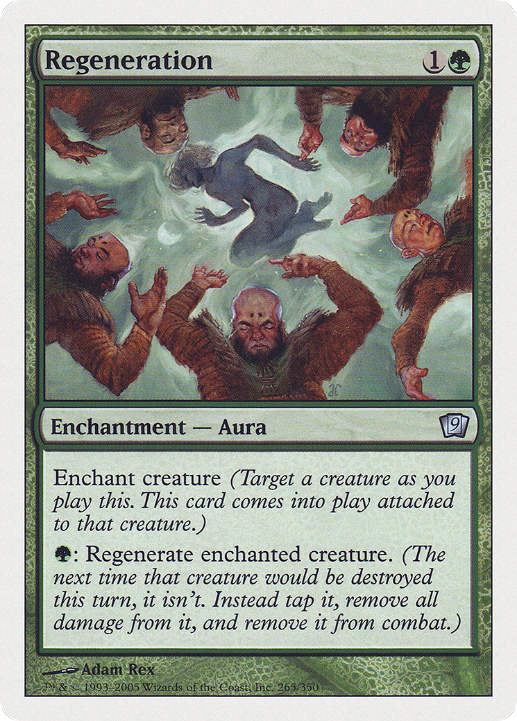 Regeneration (9ED-265) - 9th Edition Foil