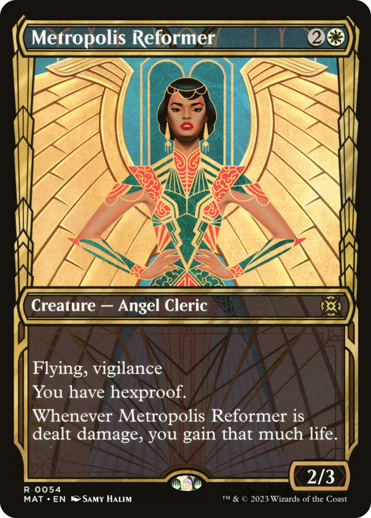 Metropolis Reformer (Showcase) (MAT-054) - March of the Machine: The Aftermath: (Showcase) Foil