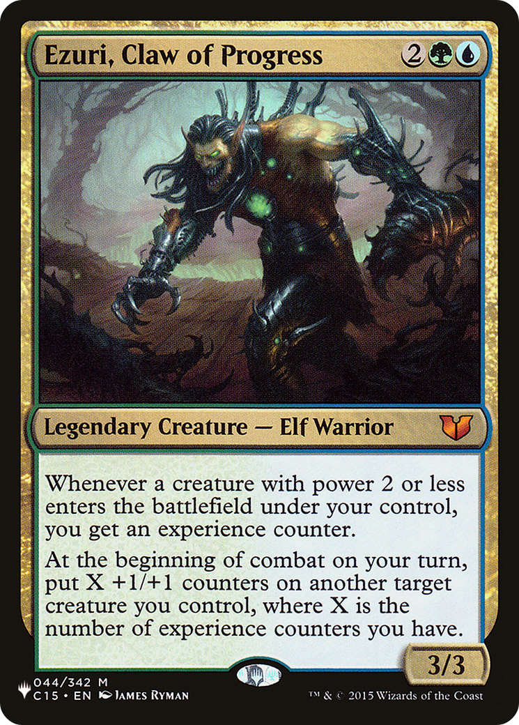 Ezuri, Claw of Progress (LIST-044/342) - The List