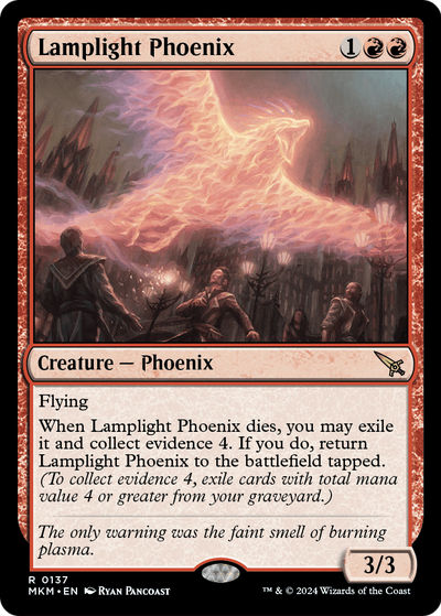 Lamplight Phoenix (MKM-137) - Murders at Karlov Manor
