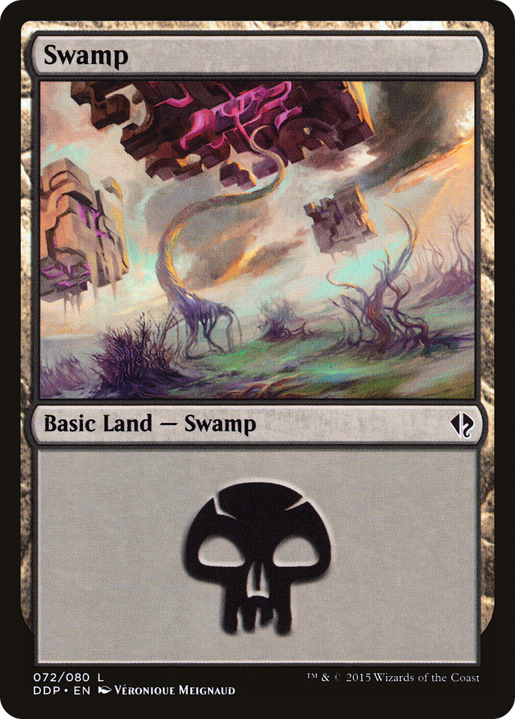 Swamp (072) (DDP-072) - Duel Decks: Zendikar vs. Eldrazi