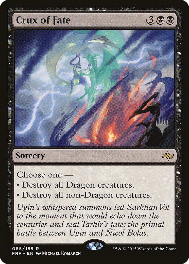 Crux of Fate (PPIKO-065) - Fate Reforged Promos Foil