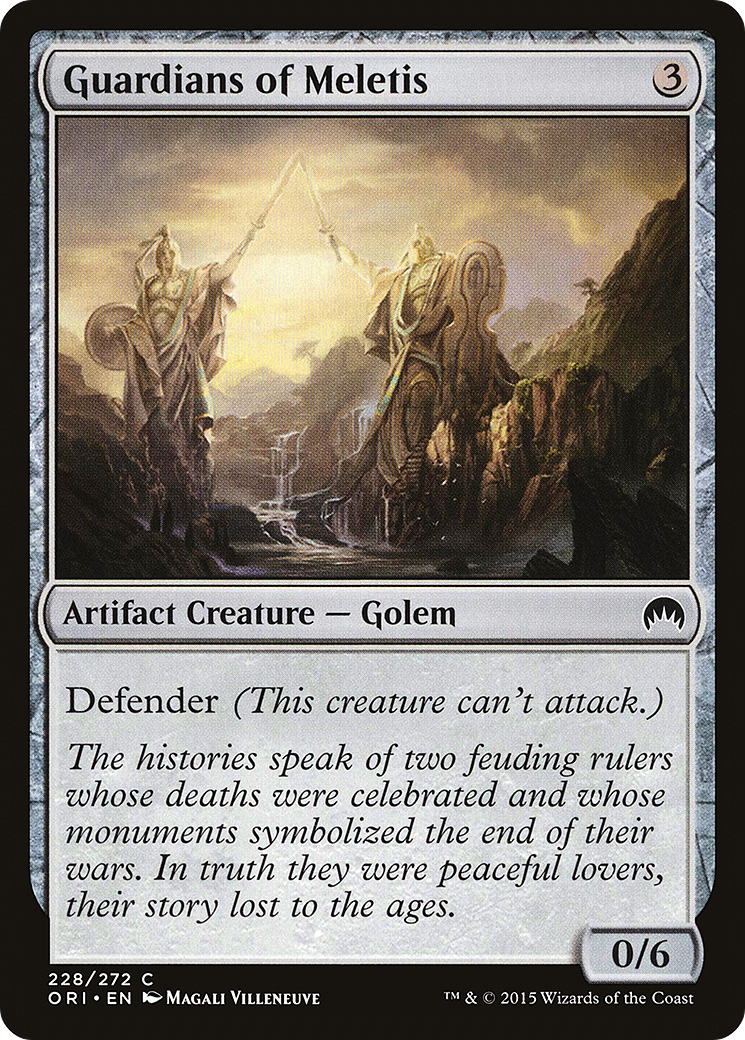 Guardians of Meletis (ORI-228) - Magic Origins Foil