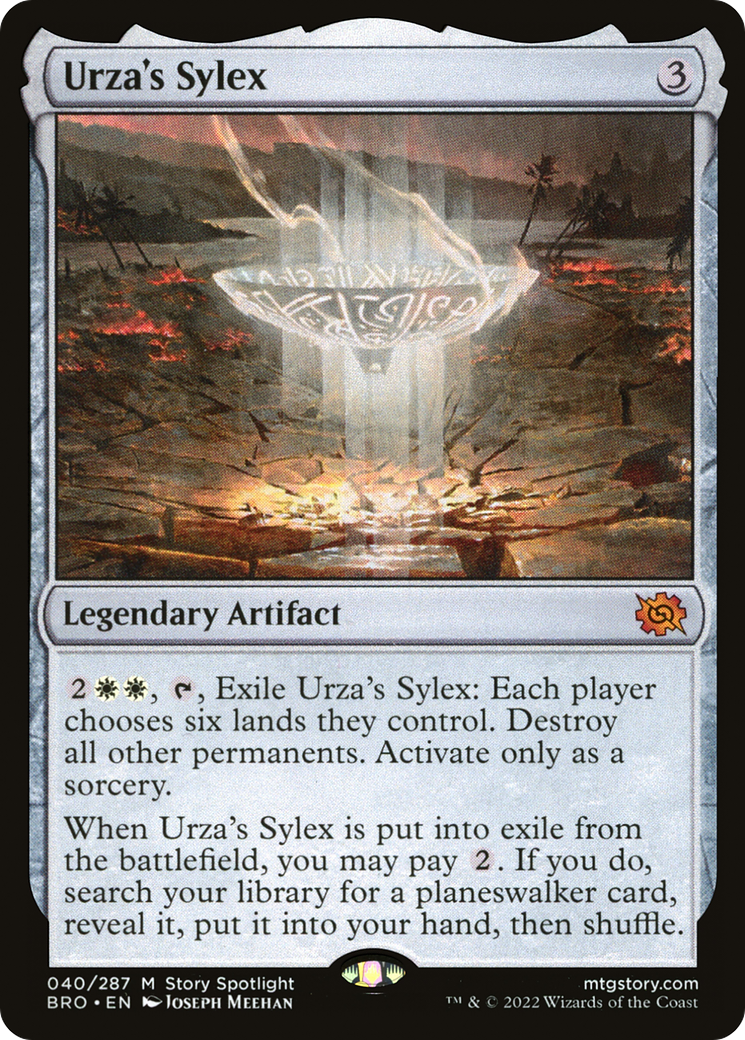 Urza's Sylex (BRO-040) - The Brothers' War Foil
