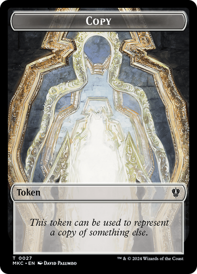 Copy (TMKC-027) - Murders at Karlov Manor Commander Tokens Foil