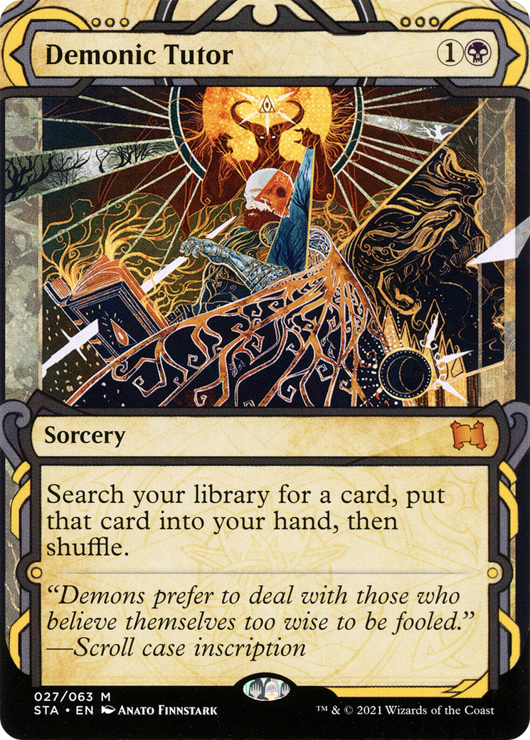 Demonic Tutor [Strixhaven: School of Mages Mystical Archive]