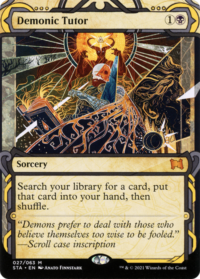 Demonic Tutor [Strixhaven: School of Mages Mystical Archive]