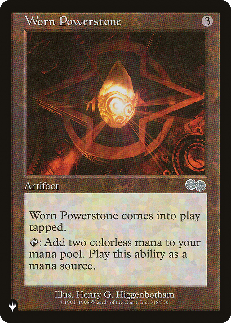 Worn Powerstone (LIST-318/350) - The List