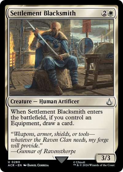 Settlement Blacksmith (ACR-280) - Assassin's Creed Foil
