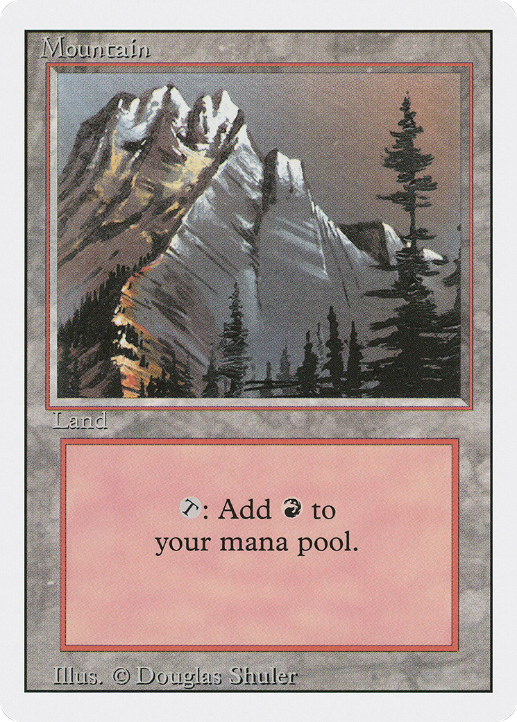 Mountain (A) (3ED-290) - Revised Edition