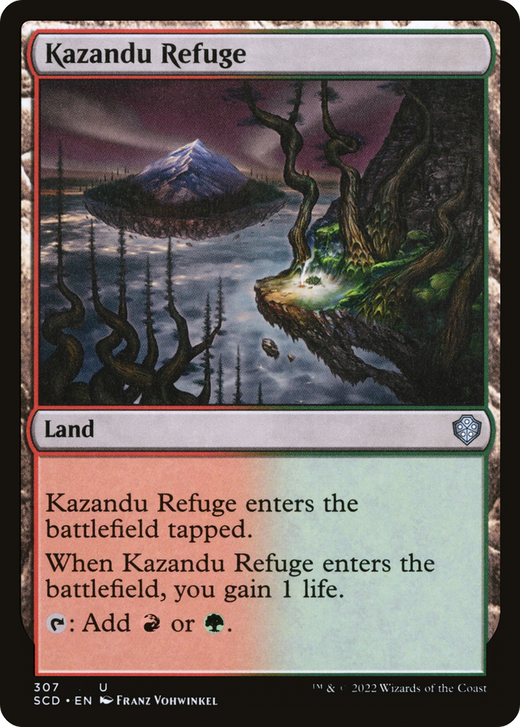 Kazandu Refuge (SCD-307) - Starter Commander Decks
