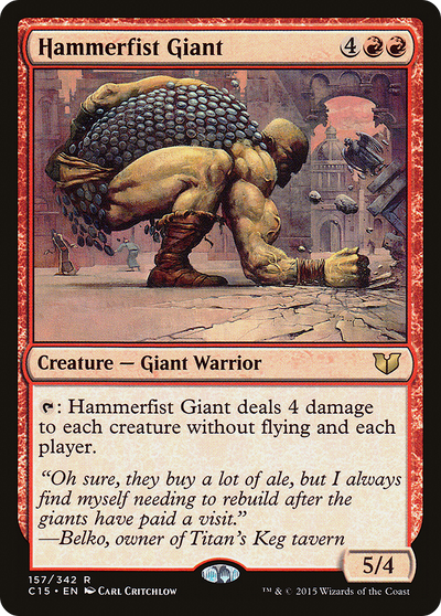 Hammerfist Giant [Commander 2015]