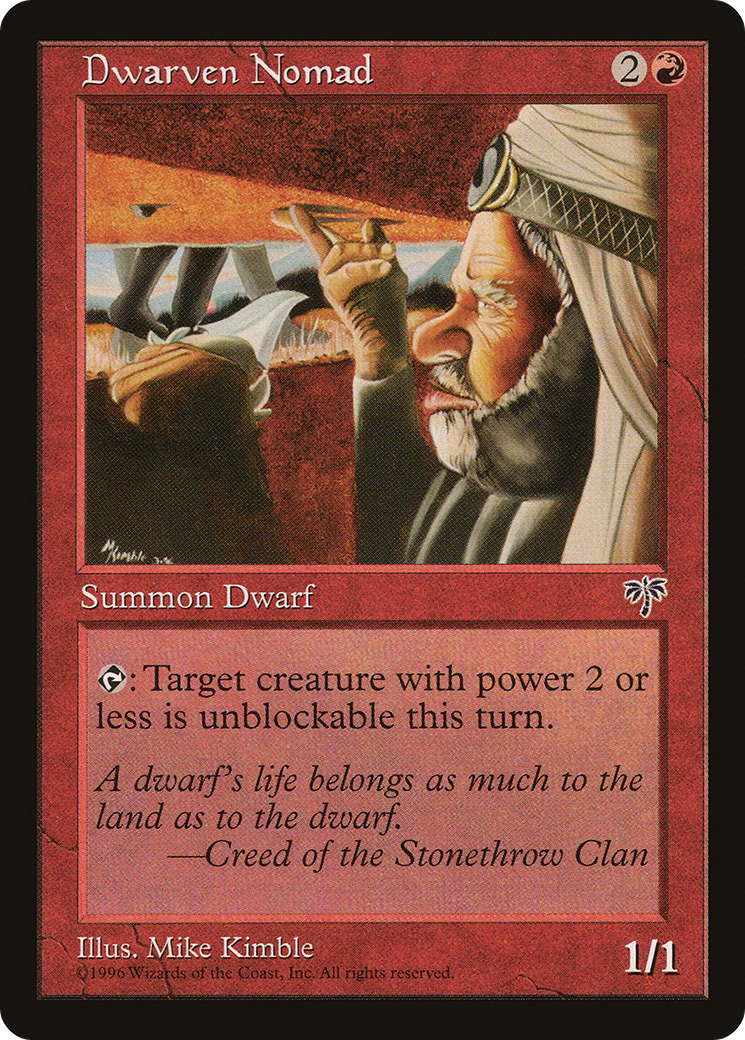 Dwarven Nomad (MIR-) - Mirage
