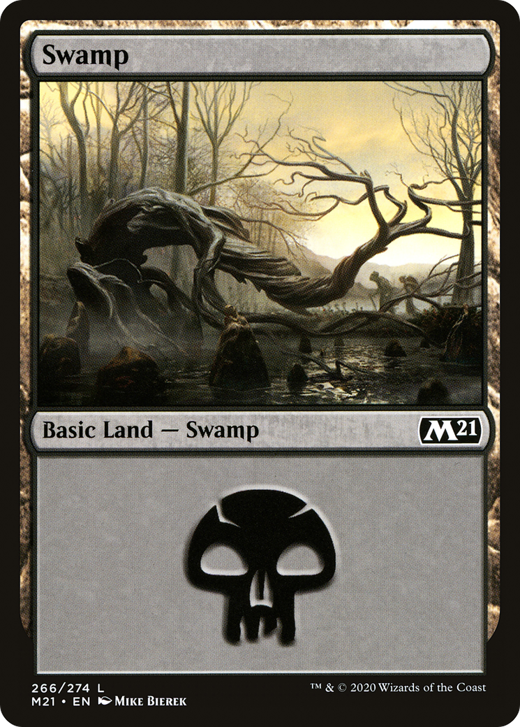 Swamp (M21-266) - Core Set 2021