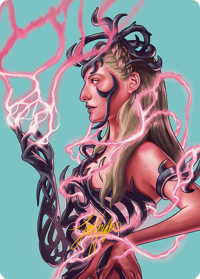 Breya, Etherium Shaper // Breya, Etherium Shaper (AMH3-049) - Modern Horizons 3 Art Series (Borderless)