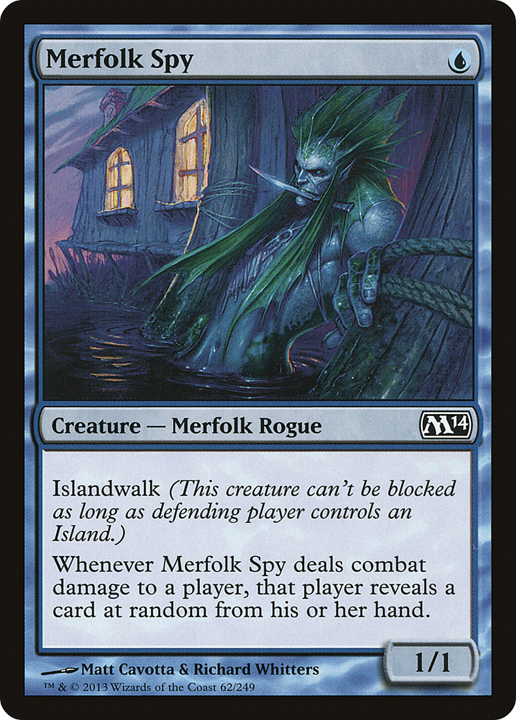 Merfolk Spy (M14-062) - Magic 2014