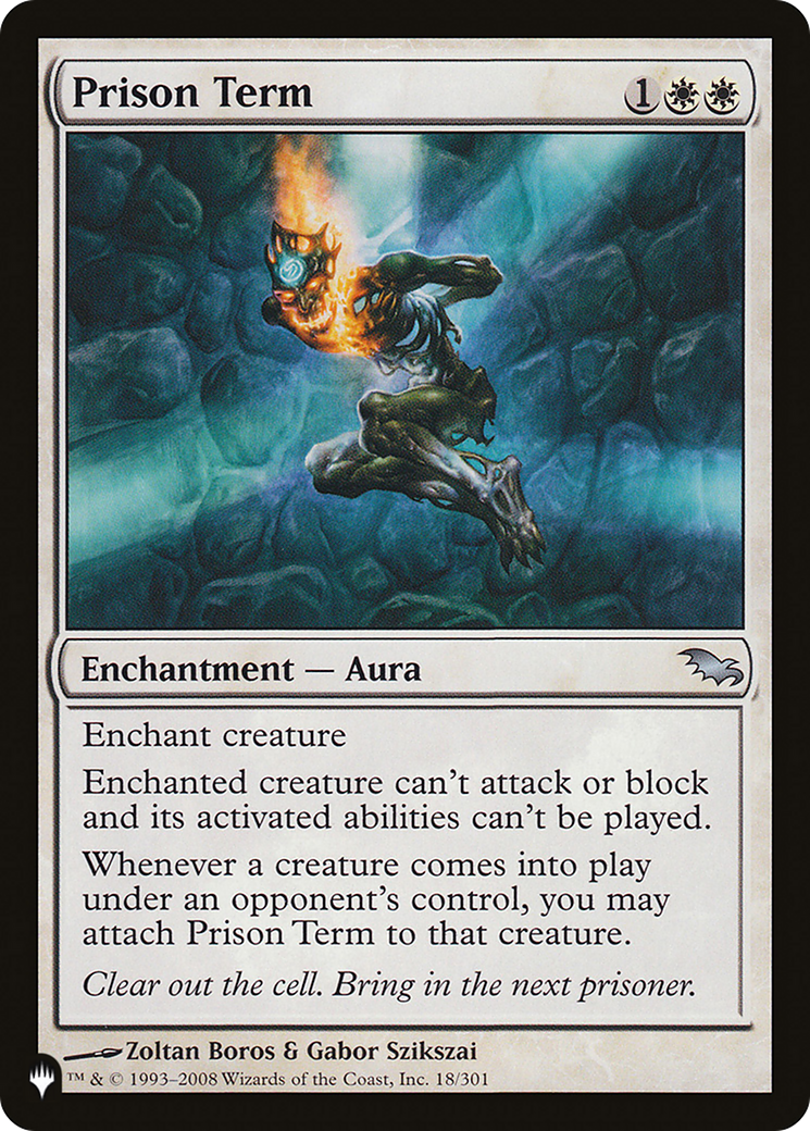 Prison Term [The List]