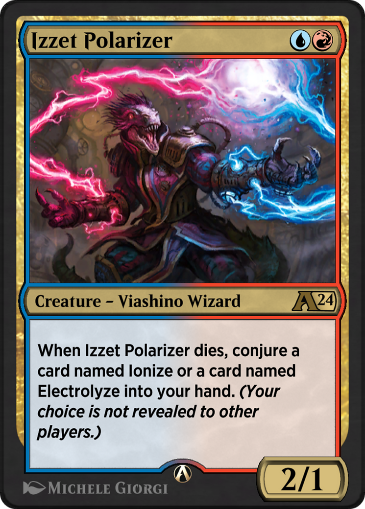 Izzet Polarizer (YMKM-024) - Alchemy: Murders at Karlov Manor