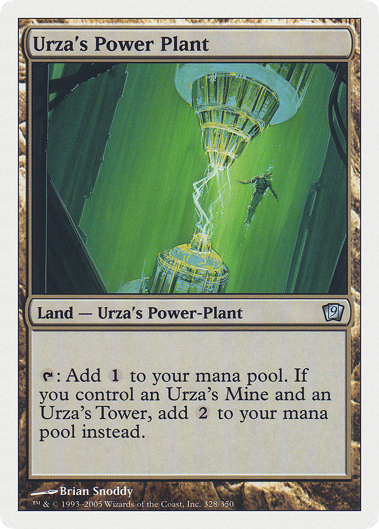 Urza's Power Plant (9ED-328) - 9th Edition Foil