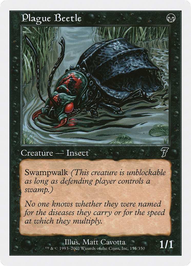 Plague Beetle (7ED-155) - 7th Edition