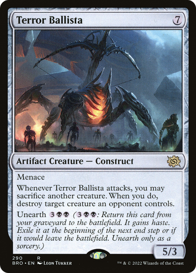 Terror Ballista (BRO-290) - The Brothers' War